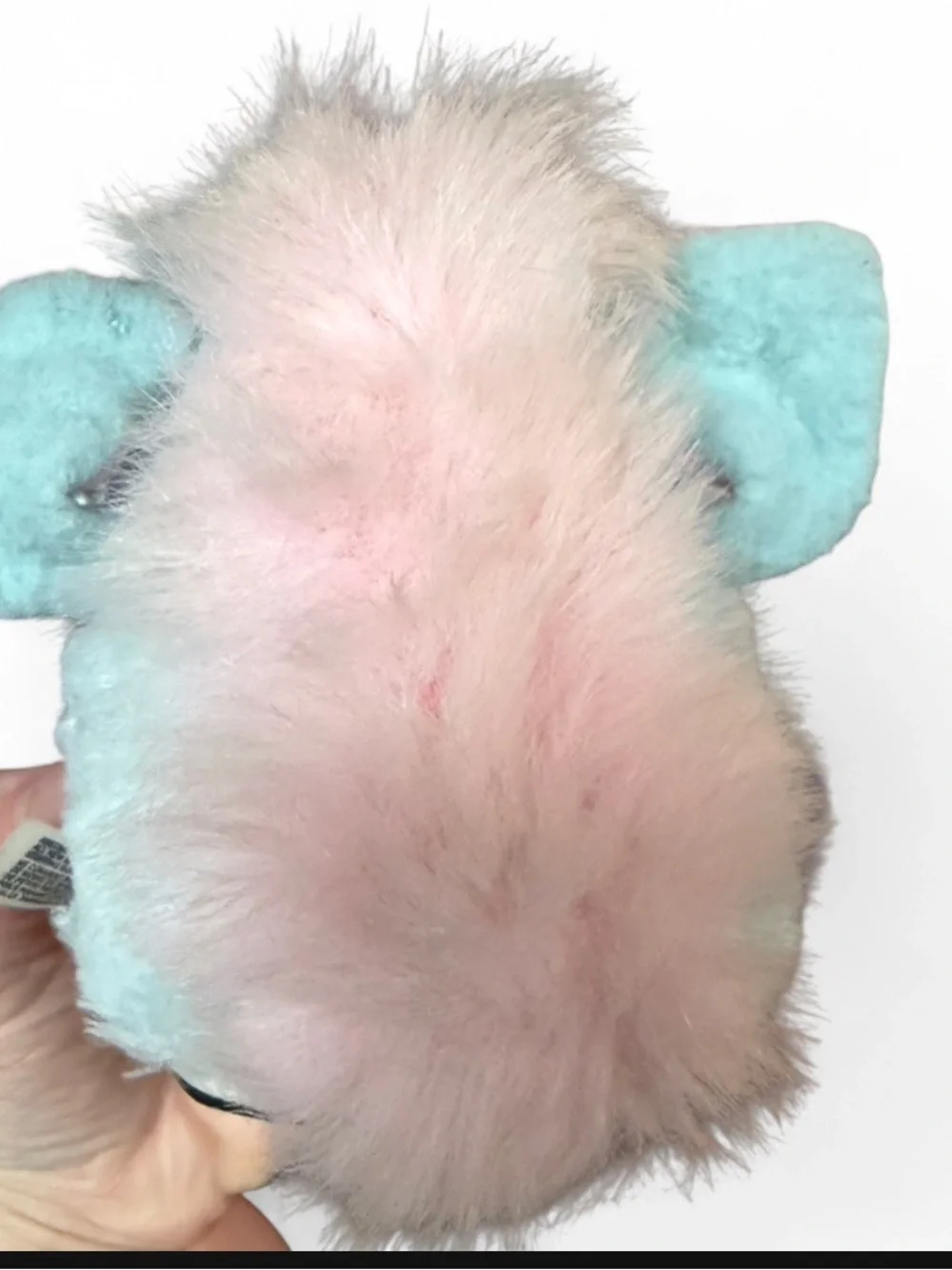 Vintage furby original year 2000 cotton candy Blue & pink Plush Furby Toy - Picture 4 of 4